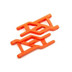 Traxxas Suspension arms, orange, front, heavy duty (2)