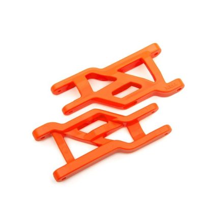 Traxxas Suspension arms, orange, front, heavy duty (2)