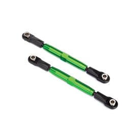   Traxxas Camber links, rear (TUBES green-anodized 7075-T6 aluminum, stronger than titanium) (73mm) (2)/ rod ends (4)/ aluminum wrench (1) (#2579 3x15 BCS (4) required for installation)