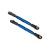 Traxxas Camber links, rear (TUBES blue-anodized, 7075-T6 aluminum, stronger than titanium) (73mm) (2)/ rod ends (4)/ aluminum wrench (1) (#2579 3x15 BCS (4) required for installation)