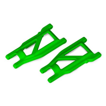 Traxxas Suspension arms, green, front/rear (left & right) (2) (heavy duty, cold weather material)