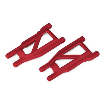 Traxxas  Suspension arms, red, front/rear (left & right) (2) (heavy duty, cold weather material)