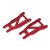 Traxxas  Suspension arms, red, front/rear (left & right) (2) (heavy duty, cold weather material)
