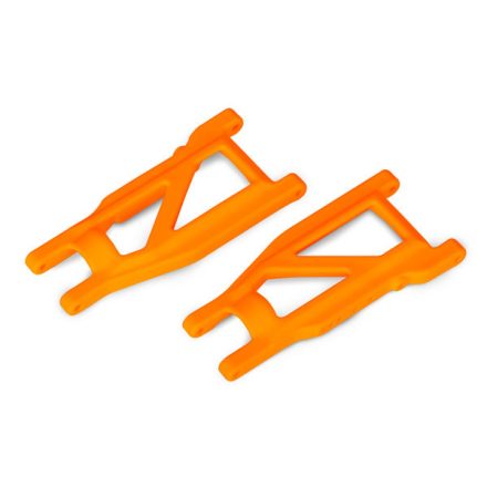 Traxxas Suspension arms, orange, front/rear (left & right) (2) (heavy duty, cold weather material)