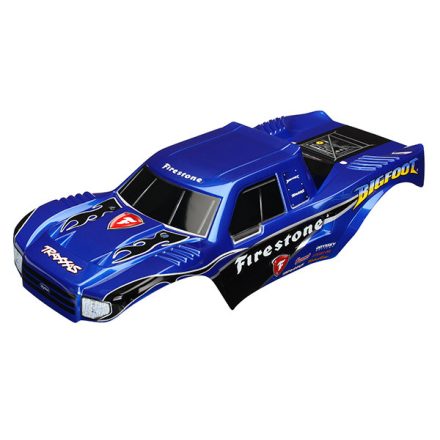 Traxxas Body, Bigfoot® Firestone, Officially Licensed replica (painted, decals applied)