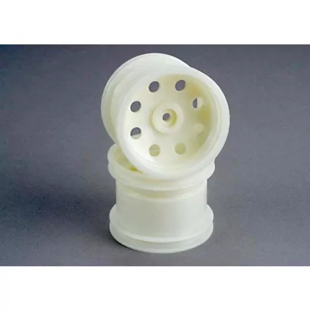 Traxxas Wheels, dyeable nylon 2.2 (rear) (2)