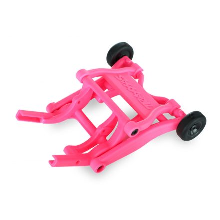 Traxxas Wheelie bar, assembled (pink) (fits Stampede®, Rustler®, Bandit series)