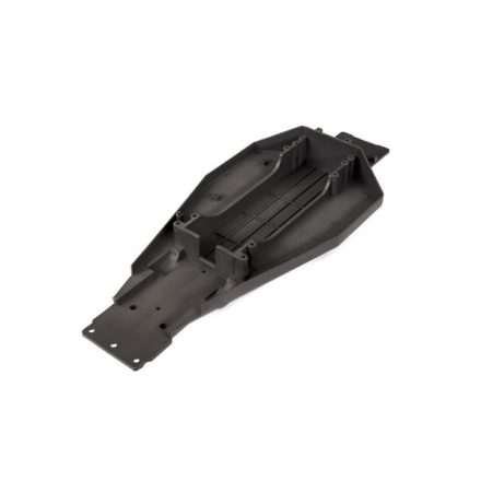 Traxxas Lower chassis (black) (166mm long battery compartment) (fits both flat and hump style battery packs) (use only with #3725R ESC mounting plate)