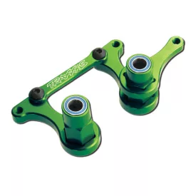   Traxxas Steering bellcranks, drag link (green-anodized 6061-T6 aluminum)/ 5x8mm ball bearings (4)/ hardware (assembled)