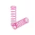Traxxas Springs, rear (pink) (2)