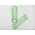 Traxxas  Springs, front (green) (2)