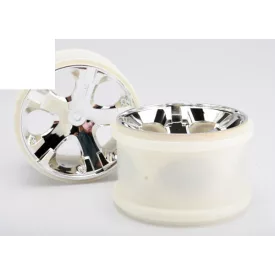   Traxxas Wheels, All-Star 2.8" (chrome) (2WD electric rear)