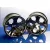 Traxxas Wheels, All-Star 2.8" (black chrome) (2WD electric rear)