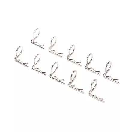 Traxxas Body clip (mounting clip), angled, 90-degrees (10)