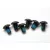 Traxxas Screws, 4x6mm button-head machine (hex drive) (with threadlock) (6)
