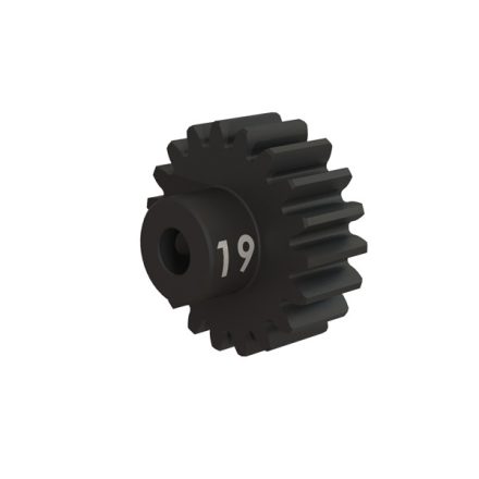 Traxxas  Gear, 19-T pinion (32-p), heavy duty (machined, hardened steel)/ set screw