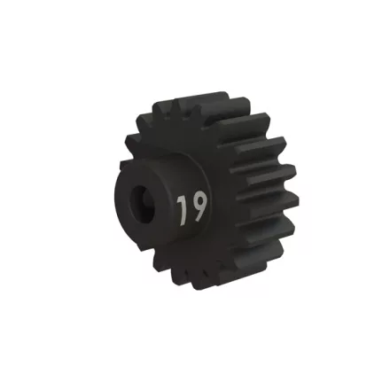 Traxxas  Gear, 19-T pinion (32-p), heavy duty (machined, hardened steel)/ set screw