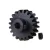 Traxxas  Gear, 20-T pinion (32-p), heavy duty (machined, hardened steel)/ set screw