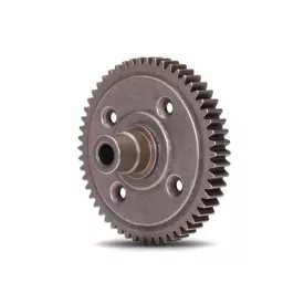   Traxxas  Spur gear, steel, 54-tooth (0.8 metric pitch, compatible with 32-pitch) (requires #6780 center differential)