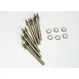   Traxxas Screws, 3x28mm cap-head machine (hex drive) (6)/ 3x6mm ELW (6)