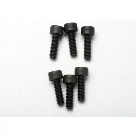 Traxxas Screws, 2.5x8mm cap-head machine (6)