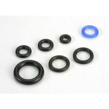 Traxxas O-ring set: for carb base/ air filter adapter/high-speed needle (2)/ low-speed spray bar (2)
