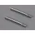 Traxxas Shock shafts, steel, chrome finish (32mm) (2)