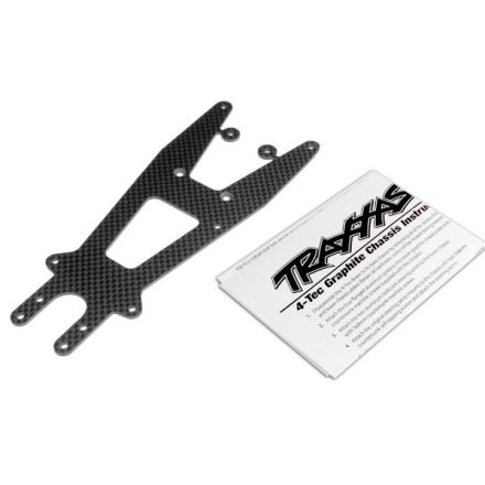 Traxxas Upper chassis plate, graphite