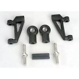   Traxxas Control arms, upper (2)/ upper rod ends (with ball joints installed) (2)/ 4x20mm set (grub) screws (2)