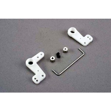Traxxas  Bellcranks (l&r)/ 1.5mm wire draglink/ 1.5mm set screw collars (2)