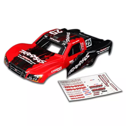 Traxxas Body, Nitro Slash, #25 Mark Jenkins (painted, decals applied)