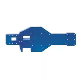 Traxxas Lower chassis, T6 aluminum