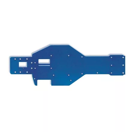 Traxxas Lower chassis, T6 aluminum