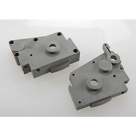 Traxxas Gearbox halves (grey) (left & right)