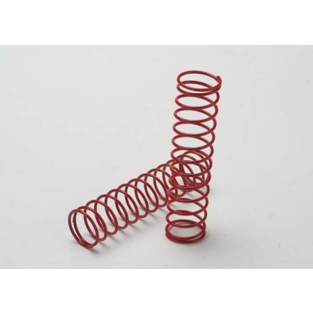 Springs, red (for big bore shocks) (2.5 rate)