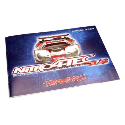 Traxxas Owner's manual, Nitro 4-Tec® (with TRX® 3.3 Racing Engine)