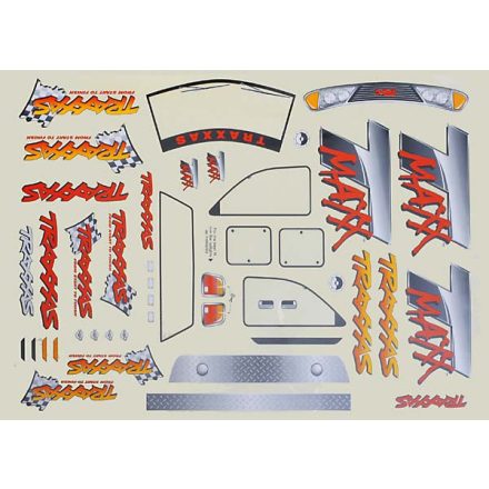 Traxxas Decal sheet, T-Maxx® (use with 4911X body)