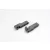 Traxxas Servo mounts, steering/shift (f&r)(grey)
