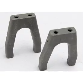 Traxxas Servo mounts, throttle/brake (1) (grey)