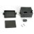 Traxxas Box, receiver/ x-tal access rubber plug/ adhesive foam chassis pad