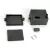 Traxxas Box, receiver/ x-tal access rubber plug/ adhesive foam chassis pad