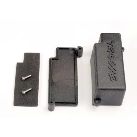 Traxxas Box, battery/ adhesive foam chassis pad