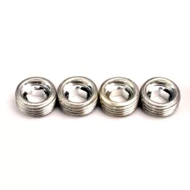 Traxxas  Aluminum caps, pivot ball (4)