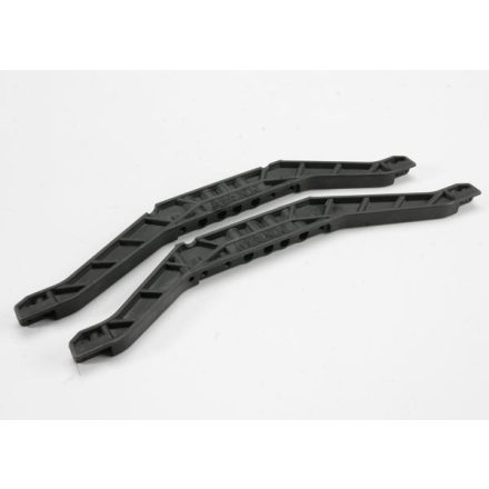 Traxxas Chassis braces, lower (black) (for long wheelbase chassis) (2)
