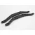 Traxxas Chassis braces, lower (black) (for long wheelbase chassis) (2)
