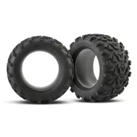   Traxxas  Tires, Maxx® 3.8" (6.3" outer diameter (160mm)) (2) (fits Revo®/Maxx® series)