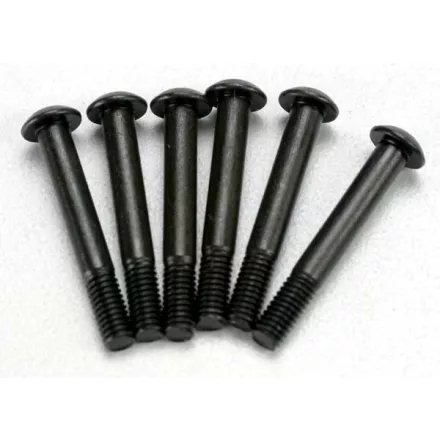 Traxxas Screws, 3x21mm button-head machine (hex drive) (partially threaded, Revo brake bolts) (6)
