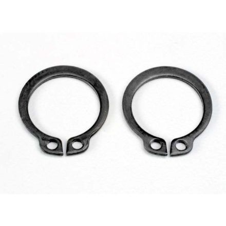 Traxxas Rings, retainer (snap rings) (14mm) (2)