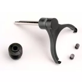   Traxxas Shift fork-shaft/ shift fork pads (2)/ rubber shift shaft seal