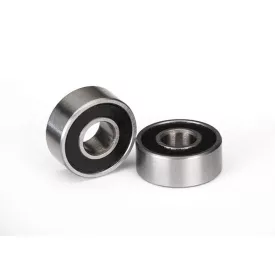 Traxxas Ball bearings, black rubber sealed (4x10x4mm) (2)
